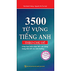 3500 Từ Vựng Tiếng Anh Theo Chủ Đề